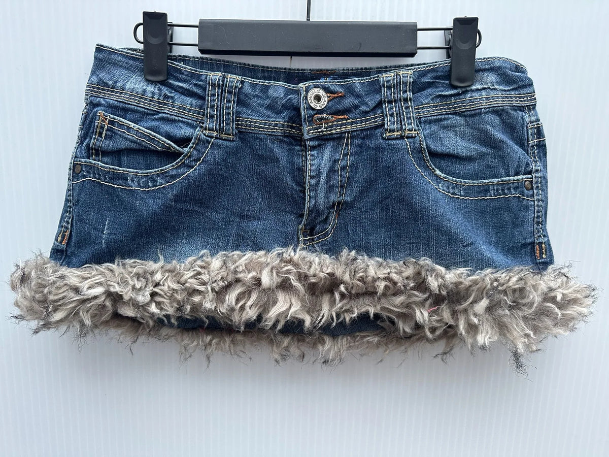 Y2K re-work denim skirts 10 pieces
