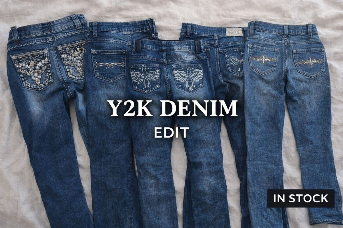 Y2K Denim jeans 10 pieces