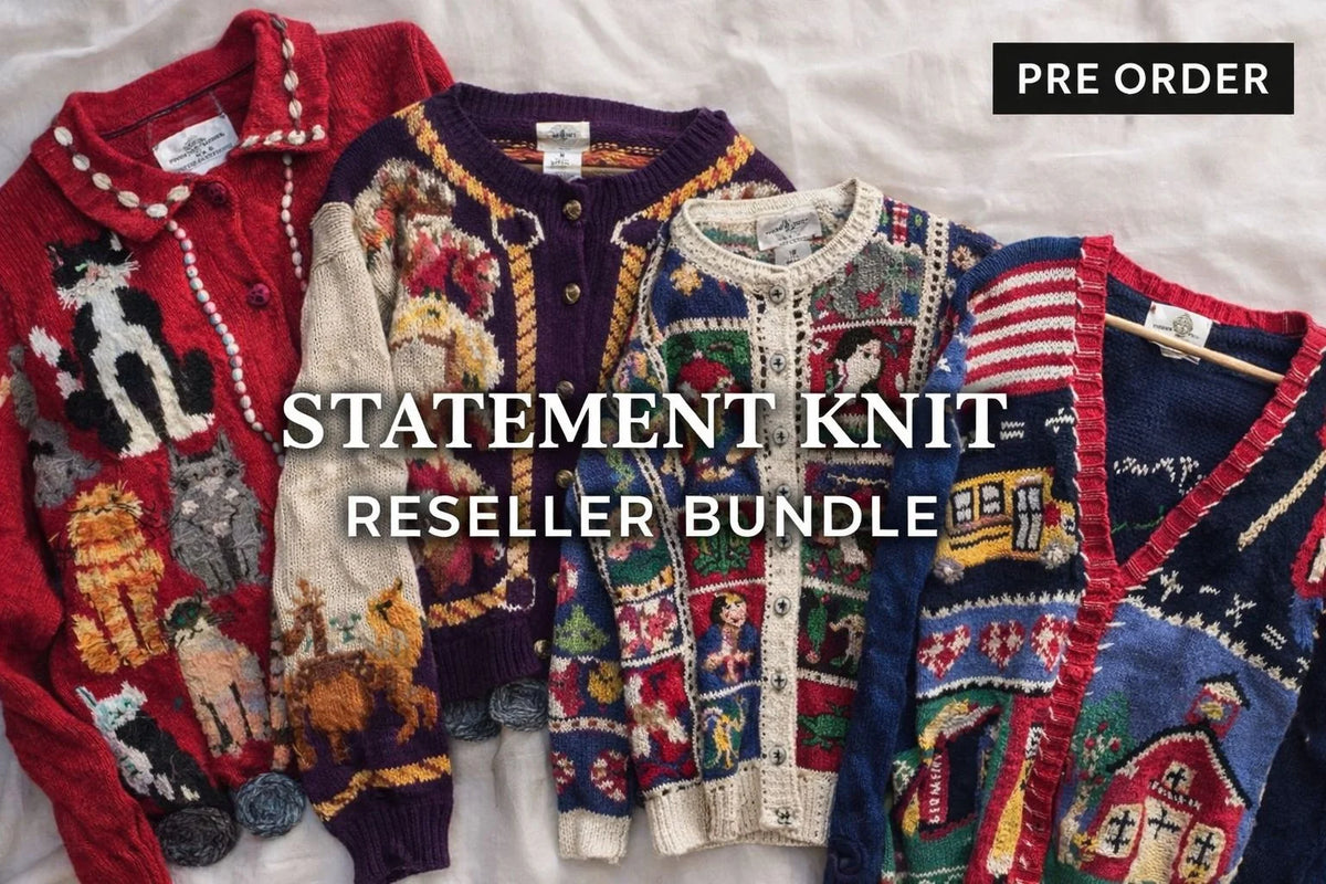 PRE-ORDER 5 pieces statement knitwear